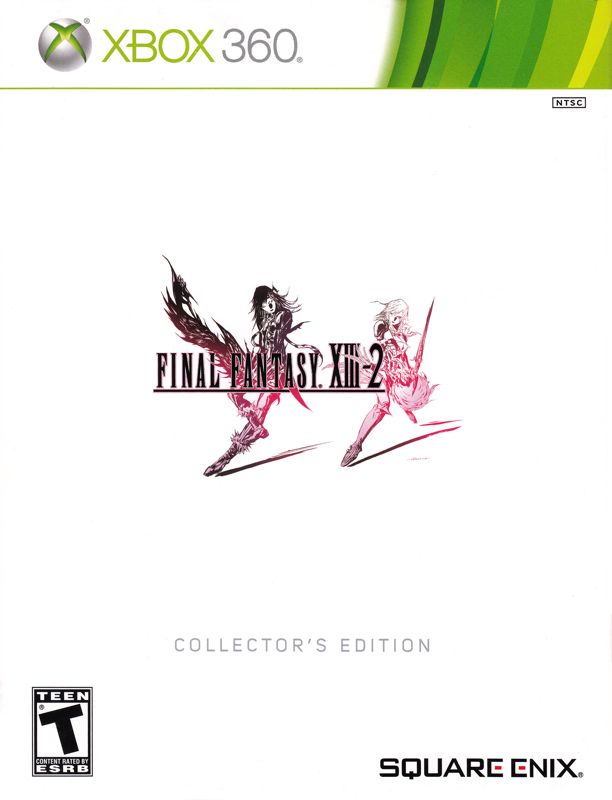 Final Fantasy XIII-2 box art for Playstation 3